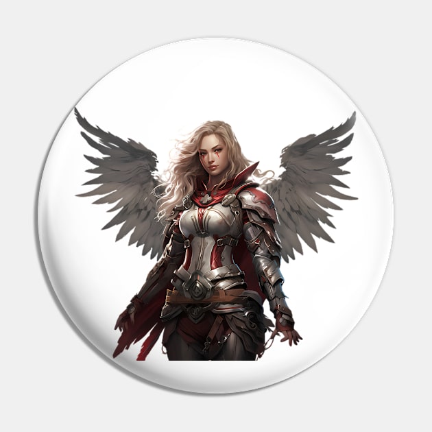 Angel Wings Protector Pin by Keciu's Shop