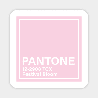 pantone 12-2908 TCX Festival Bloom Magnet