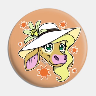 Vanna the Vanilla Cow - Original, Head (Part 2) Pin