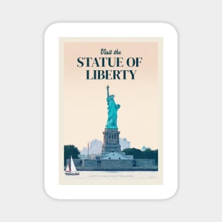 Visit the Statue of Liberty Magnet