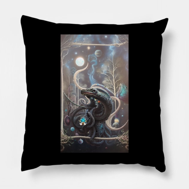 Lovecraftian Pillow by gromoslav