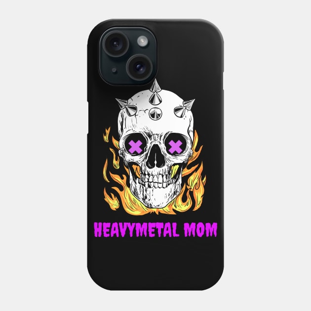 HeavyMetal - Metal Mom Phone Case by WizardingWorld