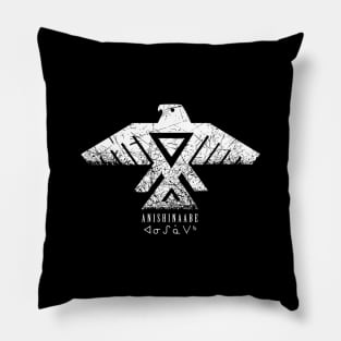 Anishinaabe Thunderbird, Native American Pillow