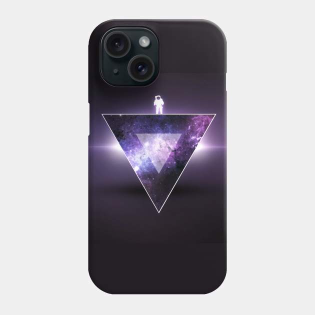 Space trinity Phone Case by buco