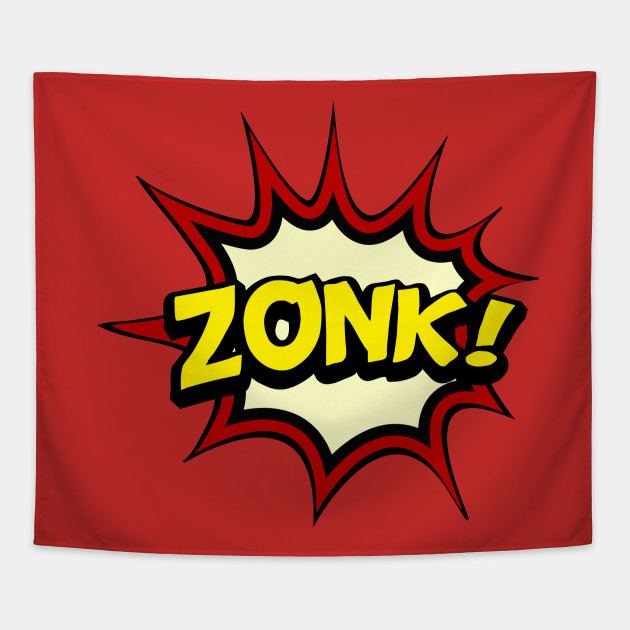 Zonk Comic Book Onomatopoeia.