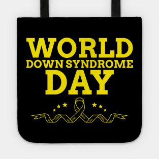 World Down Syndrome Day Ribbon Tote