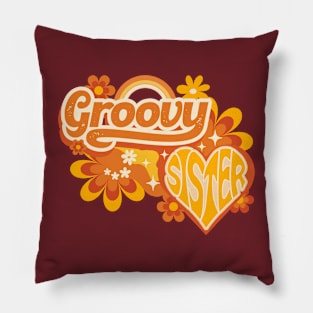 Groovy Sister Pillow