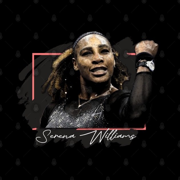 serena williams//scratch paint by 9ifary