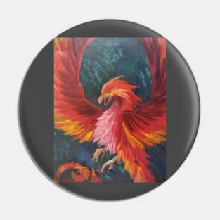 Phoenix Rising Pin