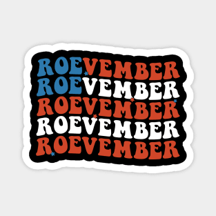 Retro Roevember US Flag Magnet