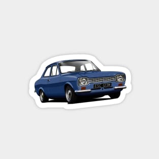 Ford Escort Mk 1 in royal blue Magnet