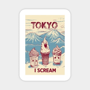 Tokyo I Scream 3 Magnet