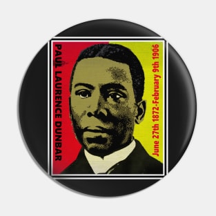 Paul Laurence Dunbar (Color) Pin