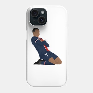 Soccer player celebration Phone Case