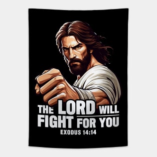 Exodus 14:14 The LORD Will Fight For You Tapestry