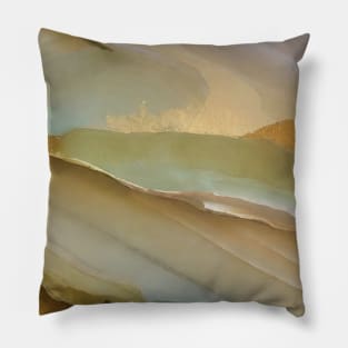 Abstract landscape Pillow