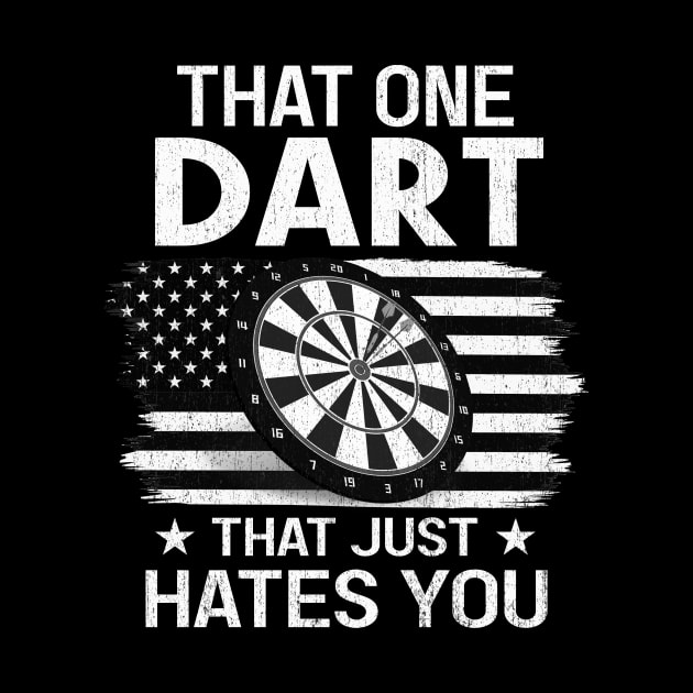 That one dart that just hates you by Roberto C Briseno