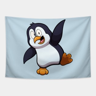 Cute Penguin Tapestry