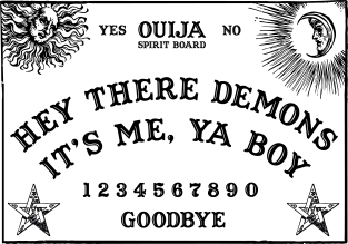 Ouija Board Magnet