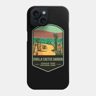 Cholla Cactus Garden Joshua Tree National Park Phone Case