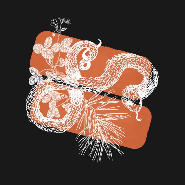 Orange Snake by GregChricent