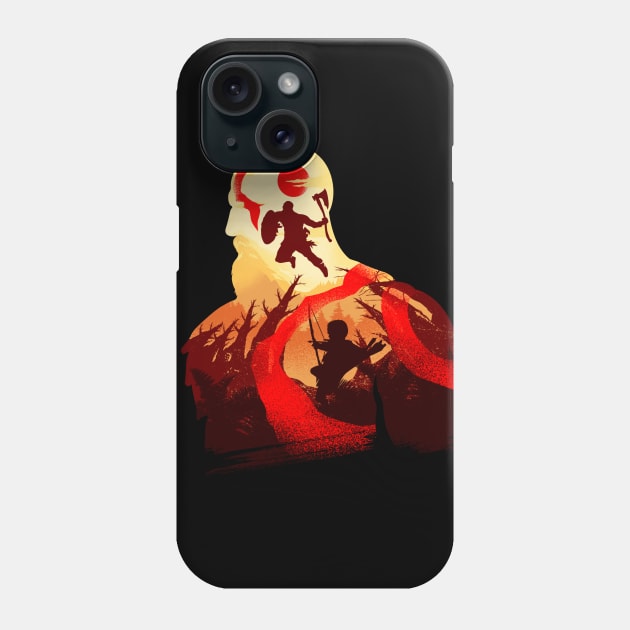 Father and Son Adventure Phone Case by HyperTwenty