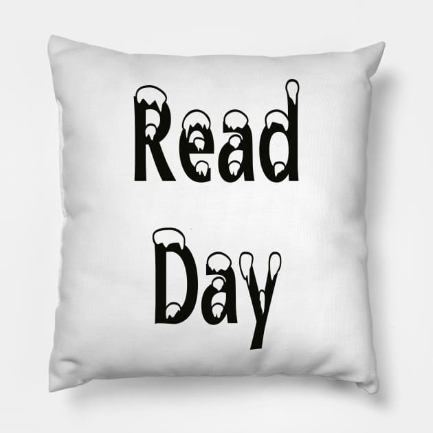 read day Pillow by Anisriko