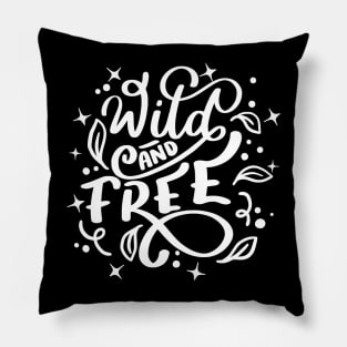 Wild and Free Pillow