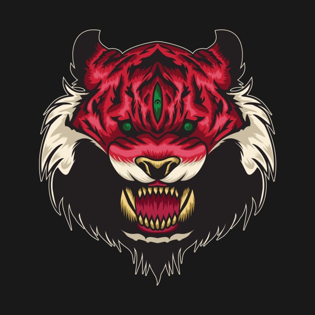 The Red Tiger by feringrh