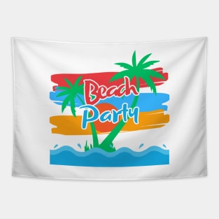 "Beach Party" Design Tapestry