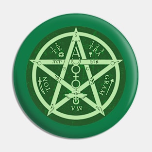 Celtic Wicca Pentagram Pin