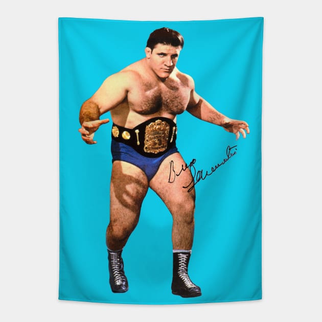 Bruno Sammartino Tapestry by Pop Fan Shop