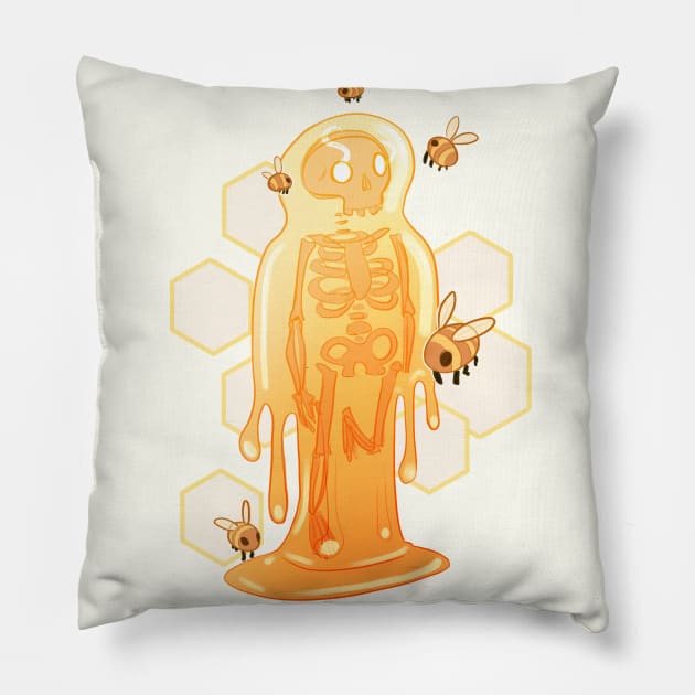 Reanimated Honey Ghost Pillow by AshenShop