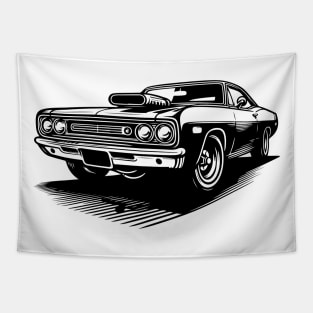 American Muscle Car Tapestry