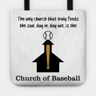 Church of Baseball Tote