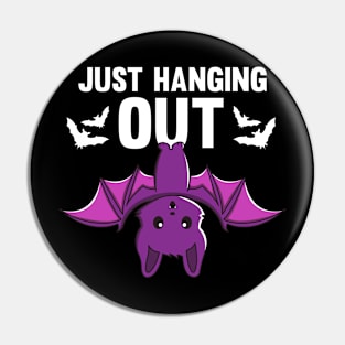 Halloween Bat Spooky Cute Kawaii Bats Pin