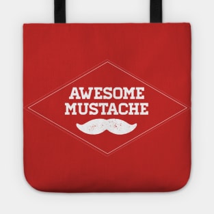 Awesome Mustache (light) Tote