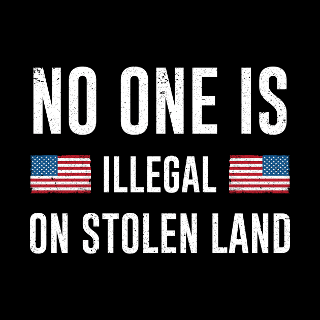 Stolenlands - No One Is Illegal On Stolen Land by nicolinaberenice16954