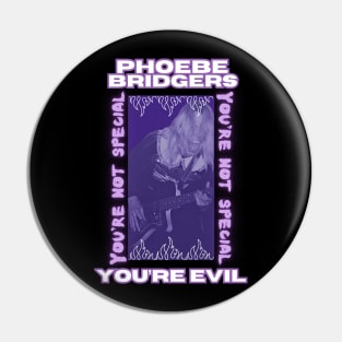 Boygenius Phoebe Bridgers Letter to an Old Poet Pin