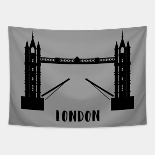 Tower Bridge in London, England Tapestry