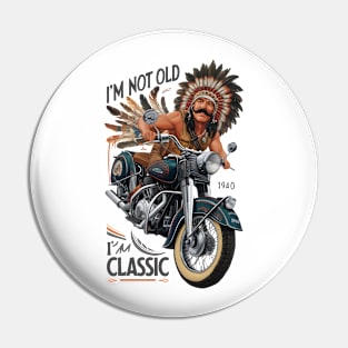 Timeless Icon: Not Old, But Legendary Pin