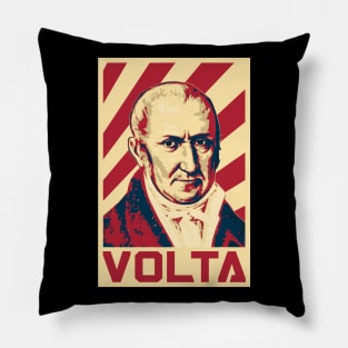 Alessandro Volta Retro Pillow