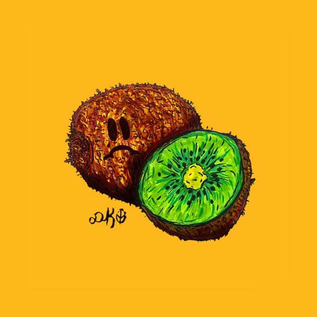 sad kiwi by Sad Lemons 