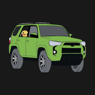 GREEN 4RUNNER WITH DOG T-Shirt