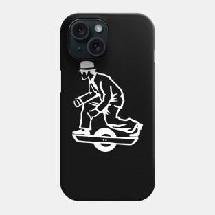 Madness sax player riding a Onewheel Phone Case