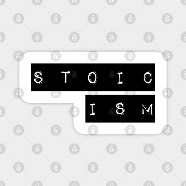 Stoicism Magnet by StoicChimp