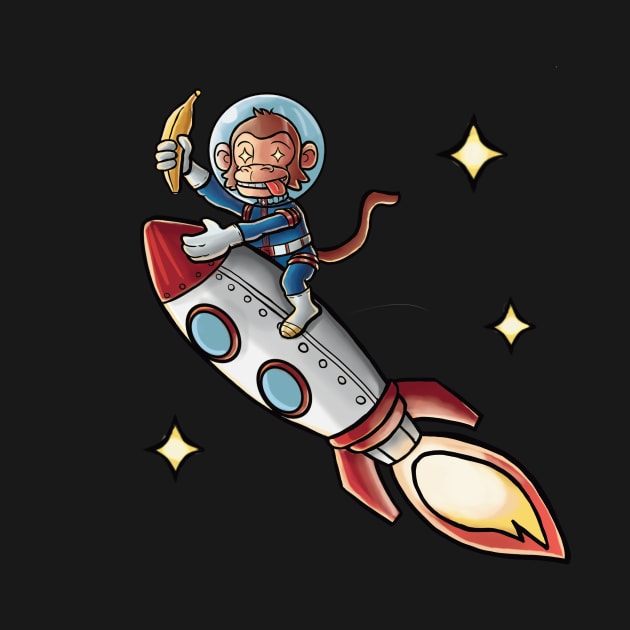 Monkey of Space by Vicarte