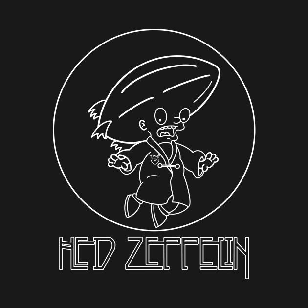 Hed Zeppelin - White by DemBoysTees