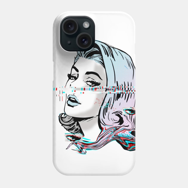 Can't See Phone Case by Michele Rota