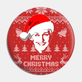 Ellen Merry Christmas Pin